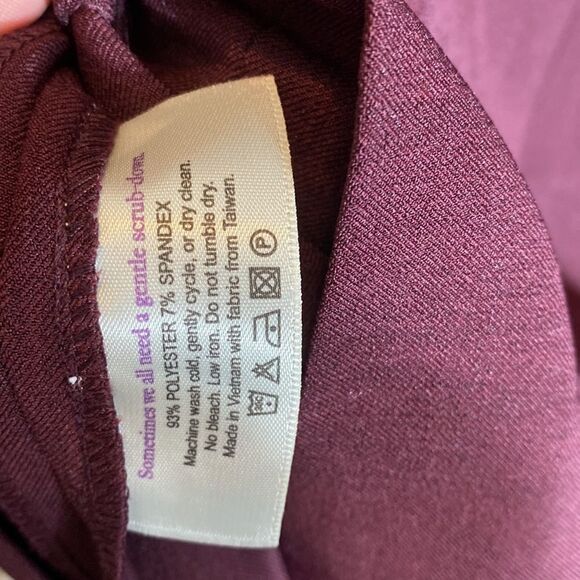 M.M. Lafleur burgundy etsuko dress size 4 sheath office corpcore - Picture 9 of 9
